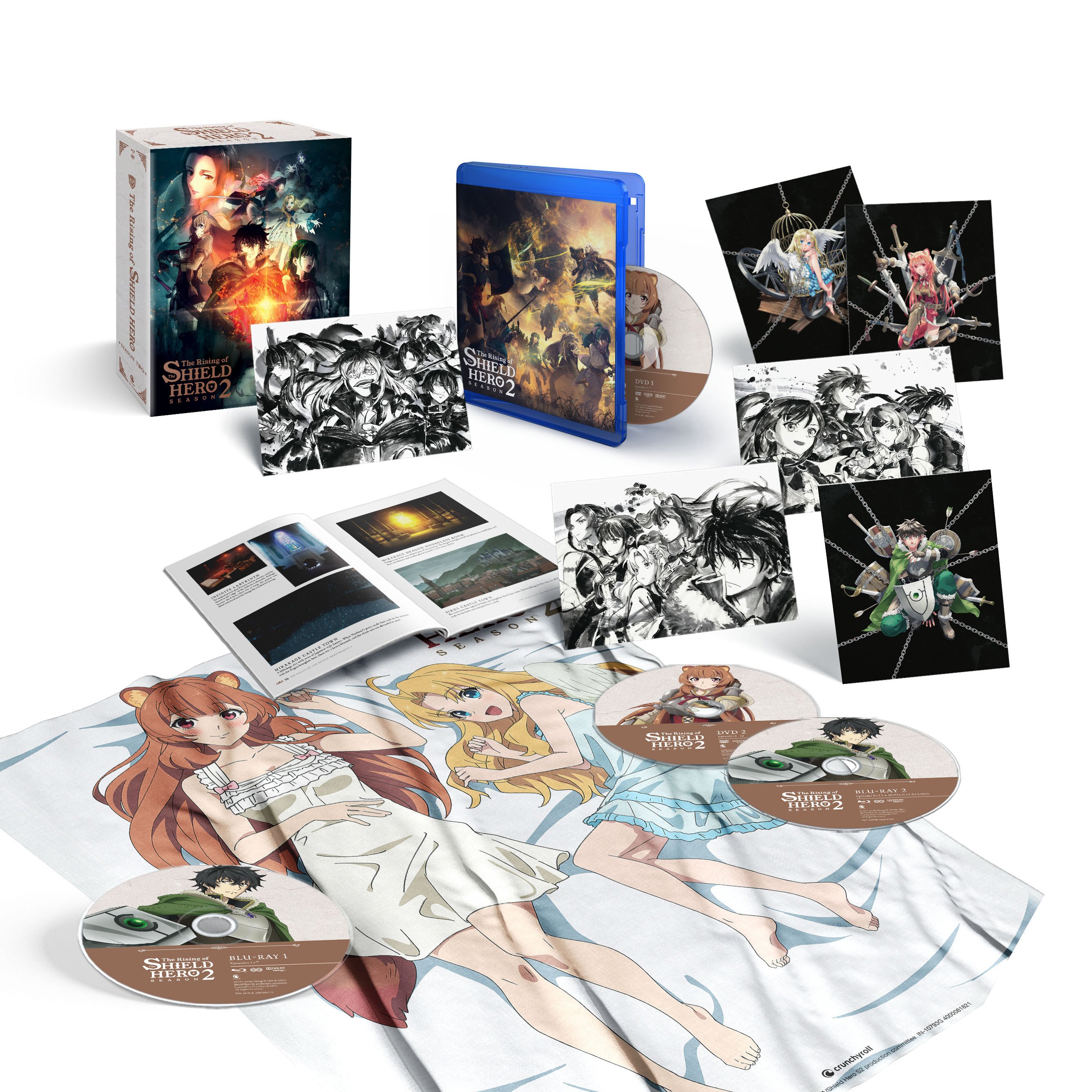 The Rising of the Shield Hero - Season 2 - Blu-ray + DVD - Limited Edition